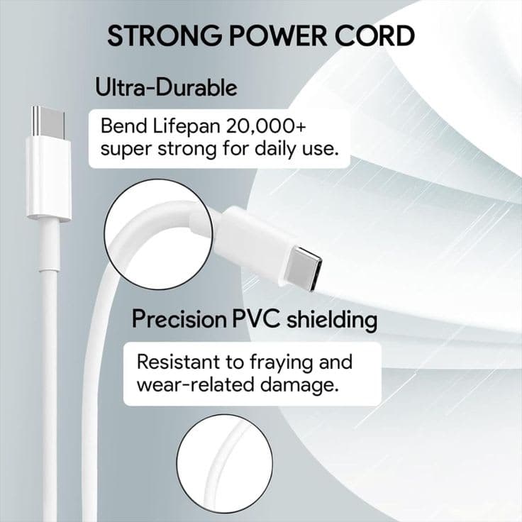 Apple 96W USB-C Power Adapter (Type-C Charger) | Fast Charging Adapter