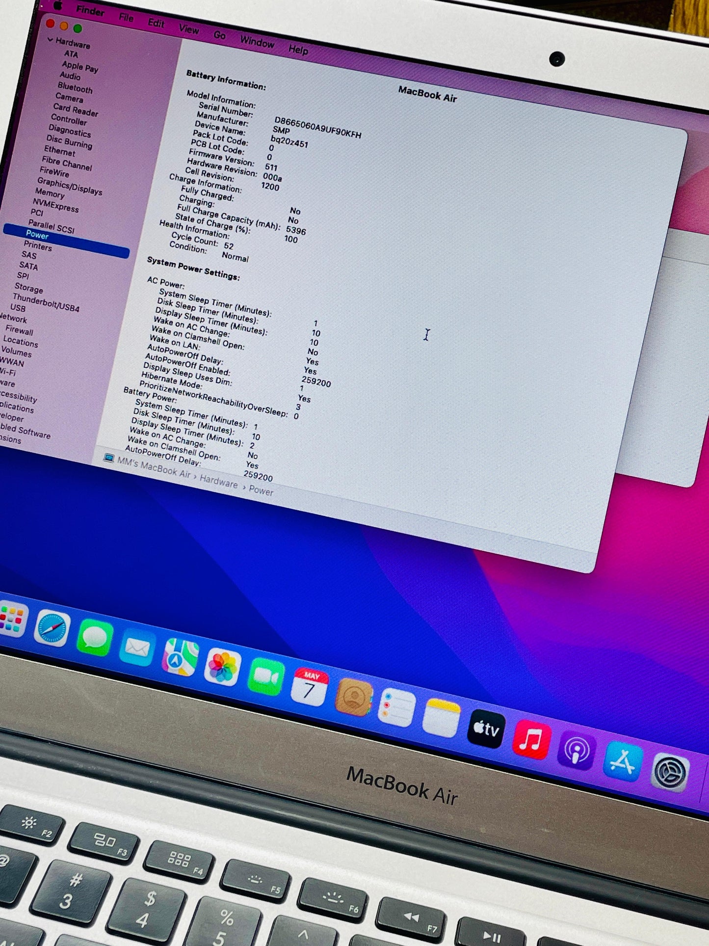 Macbook Air 2015(13.3") i5 8/128.