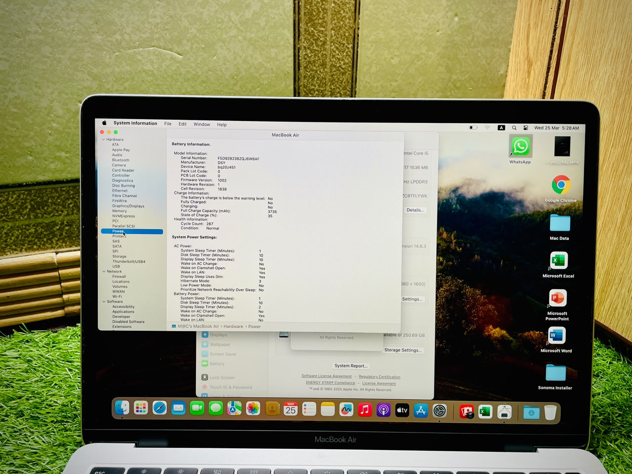 Apple MacBook Air 2019 (13.3") | Intel Core i5 | 8GB RAM | 256GB SSD