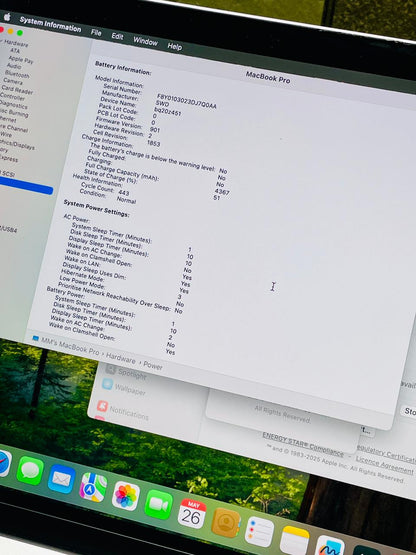 MacBook Pro 2019 (13.3") – Intel Core i7 | 16GB RAM | 512GB SSD.