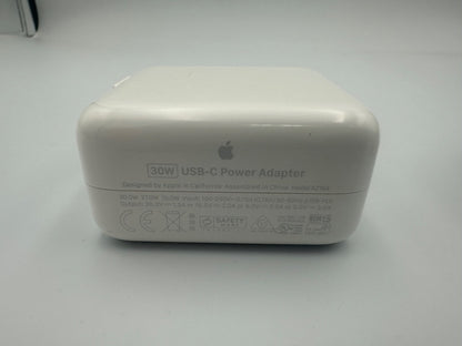 Apple 30W USB-C Power Adapter (100% Original)