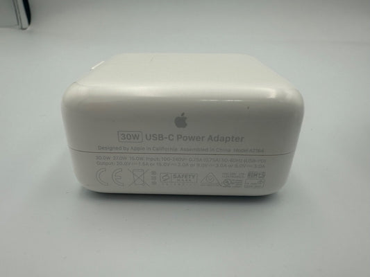 Apple 30W USB-C Power Adapter (100% Original)