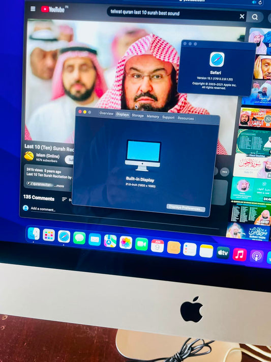 Apple iMac 2017 (21.5") – Intel Core i5 | 8GB RAM | 256GB SSD