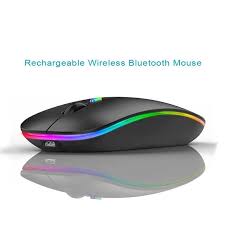 Dell W10 Mouse Wireless And Rechargable(Dual Mode).