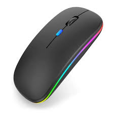 Dell W10 Mouse Wireless And Rechargable(Dual Mode).