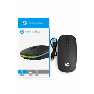 Hp W10 Mouse Wireless And Rechargable(Dual Mode).